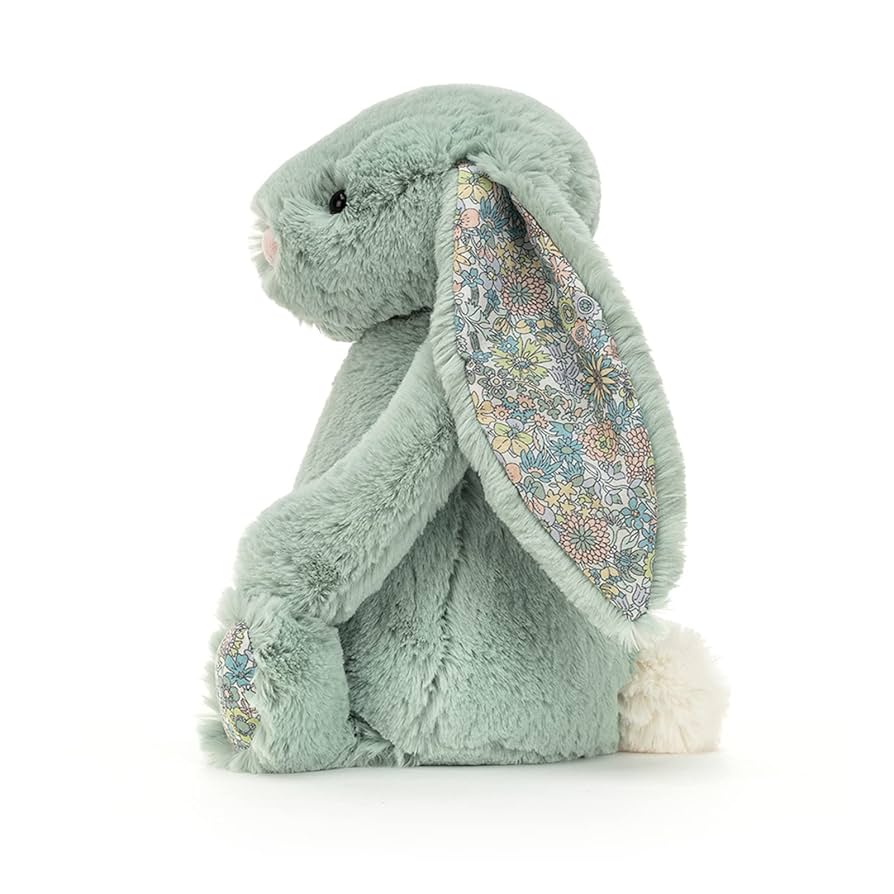  Medium Blossom Aqua Bunnyうさぎ JellyCat Blossom Aqua Bunny - Medium (0m+)